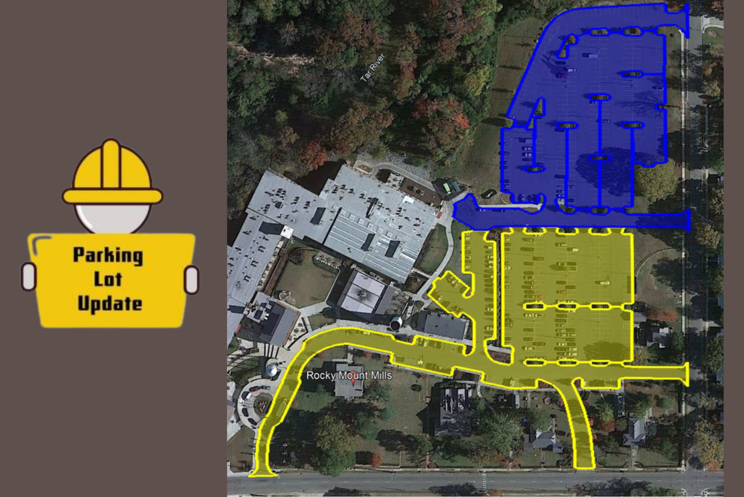 Parking Lot Maintenance - Portion Closed