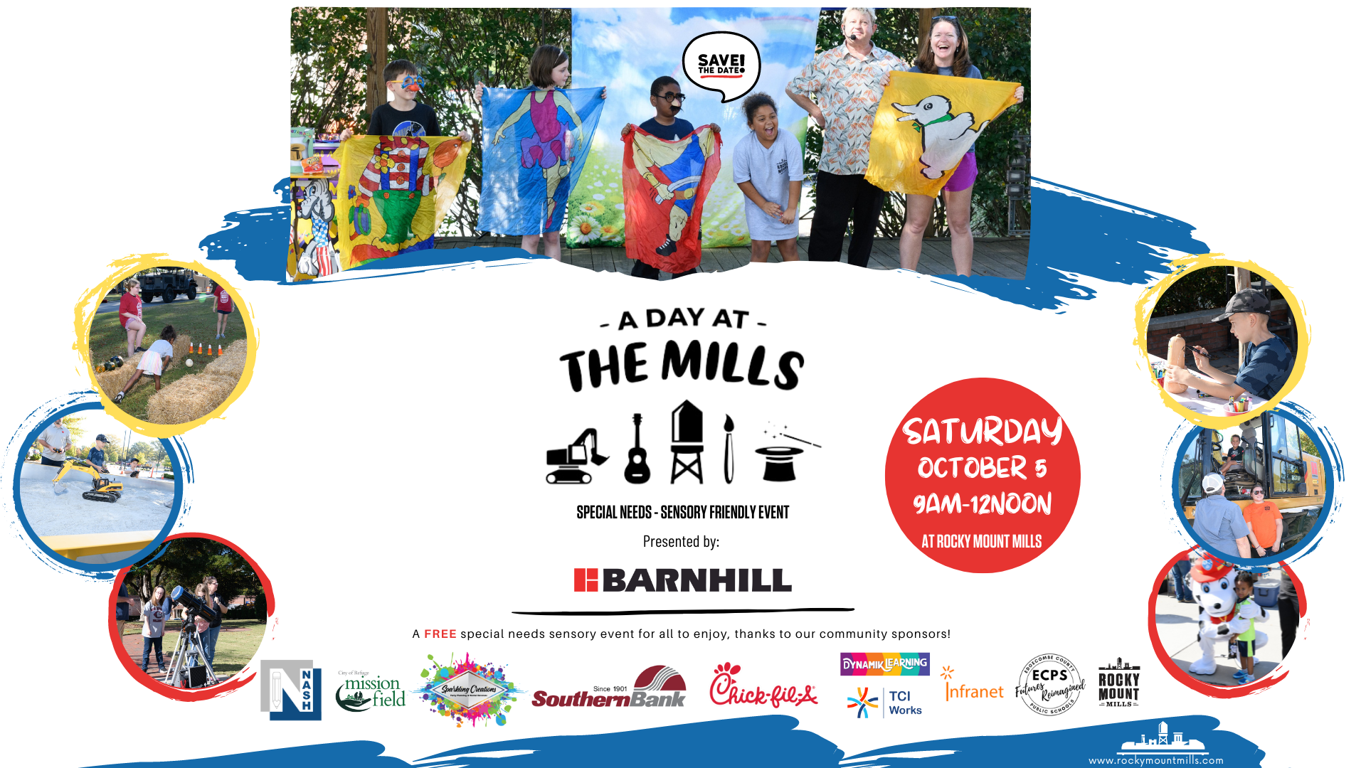 A Day at The Mills presented by Barnhill Contracting Company