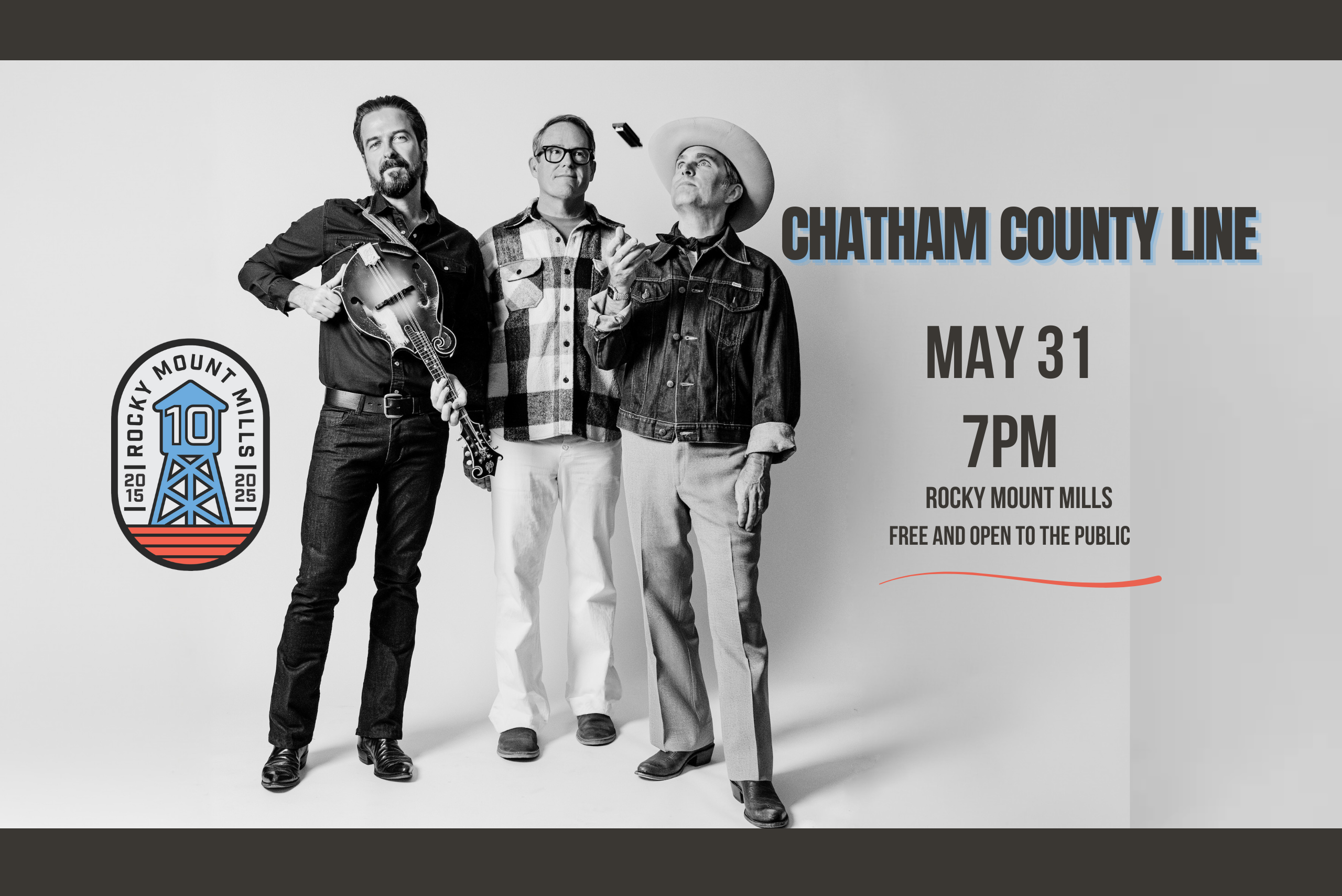 Chatham County Line live at Rocky Mount Mills